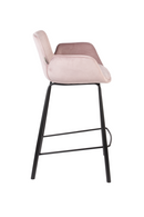 Velvet Upholstered Counter Stools (2) | Zuiver Brit | Dutchfurniture.com