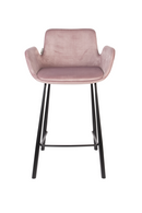 Velvet Upholstered Counter Stools (2) | Zuiver Brit | Dutchfurniture.com