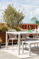 Aluminum Slatted Garden Bench | Zuiver Vondel | Dutchfurniture.com