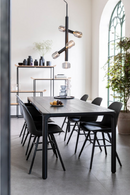 Lacquered Wood Dining Table (L) | Zuiver Storm | Dutchfurniture.com