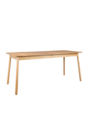 Extendable Natural Wood Dining Table (L) | Zuiver Glimps | DutchFurniture.com