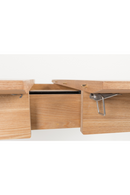 Extendable Natural Wood Dining Table (L) | Zuiver Glimps | DutchFurniture.com