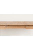 Extendable Natural Wood Dining Table (L) | Zuiver Glimps | DutchFurniture.com