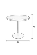 Tempered Glass Garden Table | Zuiver Albert Garden | Dutchfurniture.com