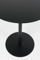Black Pedestal Bistro Table | Zuiver Snow | Dutchfurniture.com