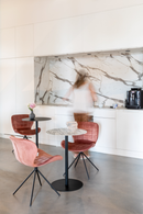 Black Pedestal Bistro Table | Zuiver Snow | Dutchfurniture.com