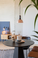 Ash Pedestal Round Table | Zuiver Pilar | Oroatrade.com