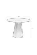 Ash Pedestal Round Table | Zuiver Pilar | Oroatrade.com