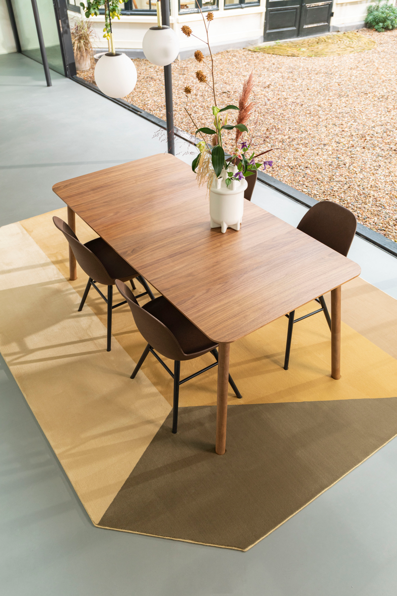 Lacquered Walnut Dining Table | Zuiver Glimps | Oroatrade.com