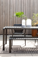 Rectangular Slatted Garden Table | Zuiver Vondel | Dutchfurniture.com