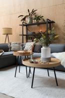 Removable Tray End Table | Zuiver Oak Tray | DutchFurniture.com