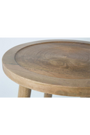 Carved Wooden Top End Table | Zuiver Dendron | Oroatrade.com