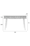 Ash Wood Console Table | Zuiver Barbier | Oroatrade.com