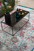 Black Tile Top Coffee Table | Zuivere Glazed | Oroatrade.com