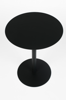 Black Round Side Table | Zuiver Snow | Oroatrade.com