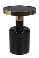 Enameled Metal Side Table | Zuiver Glam | Oroatrade.com