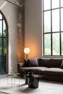 Round Black Coffee Table | Zuiver Shiny Bomb | Dutchfurniture.com