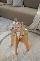Ash Wood Modern Side Table | Zuiver Kobe | Dutchfurniture.com