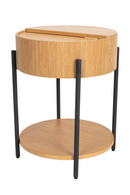 Round Oak Side Table | Zuiver Slides | Dutchfurniture.com