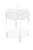 Round Oak Side Table | Zuiver Slides | Dutchfurniture.com