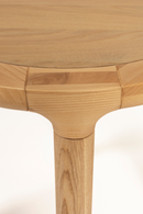 Round Oak Side Table | Zuiver Storm | Dutchfurniture.com