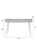 Ash Wood Console Table | Zuiver Barbier | Oroatrade.com