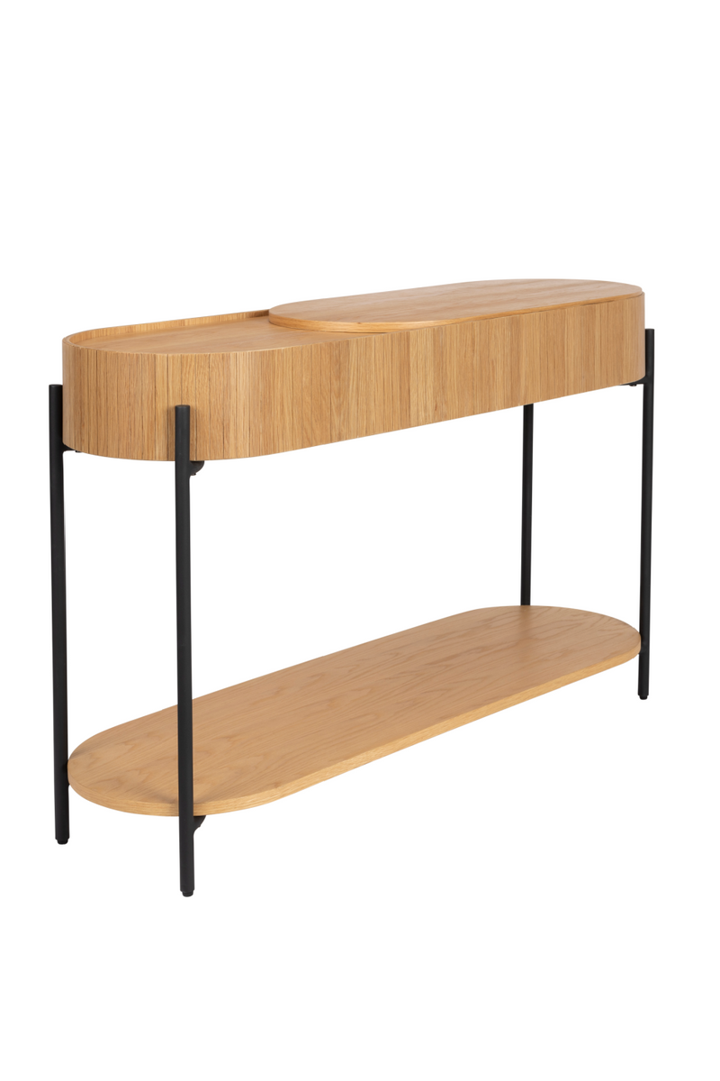 Oblong Oak Console Table | Zuiver Slides | Dutchfurniture.com