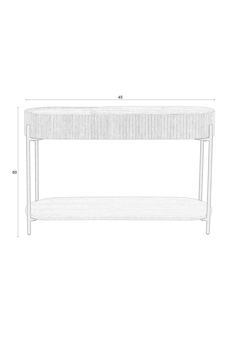 Oblong Oak Console Table | Zuiver Slides | Dutchfurniture.com