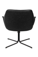 Leather Swivel Lounge Chair | Zuiver Nikki | Oroatrade.com