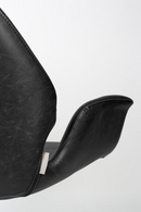 Leather Swivel Lounge Chair | Zuiver Nikki | Oroatrade.com