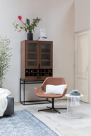 Leather Swivel Lounge Chair | Zuiver Nikki | Oroatrade.com