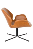 Leather Swivel Lounge Chair | Zuiver Nikki | Oroatrade.com