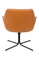 Leather Swivel Lounge Chair | Zuiver Nikki | Oroatrade.com