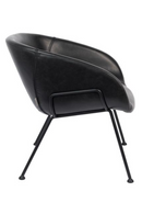 Baseball-Stitched Leather Lounge Chair | Zuiver Feston | Oroatrade.com