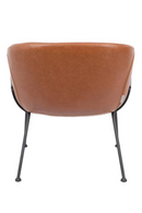 Baseball-Stitched Leather Lounge Chair | Zuiver Feston | Oroatrade.com