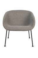 Gray Upholstered Lounge Chair | Zuiver Feston | DutchFurniture.com