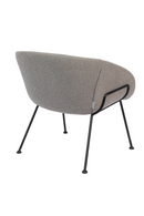 Gray Upholstered Lounge Chair | Zuiver Feston | DutchFurniture.com
