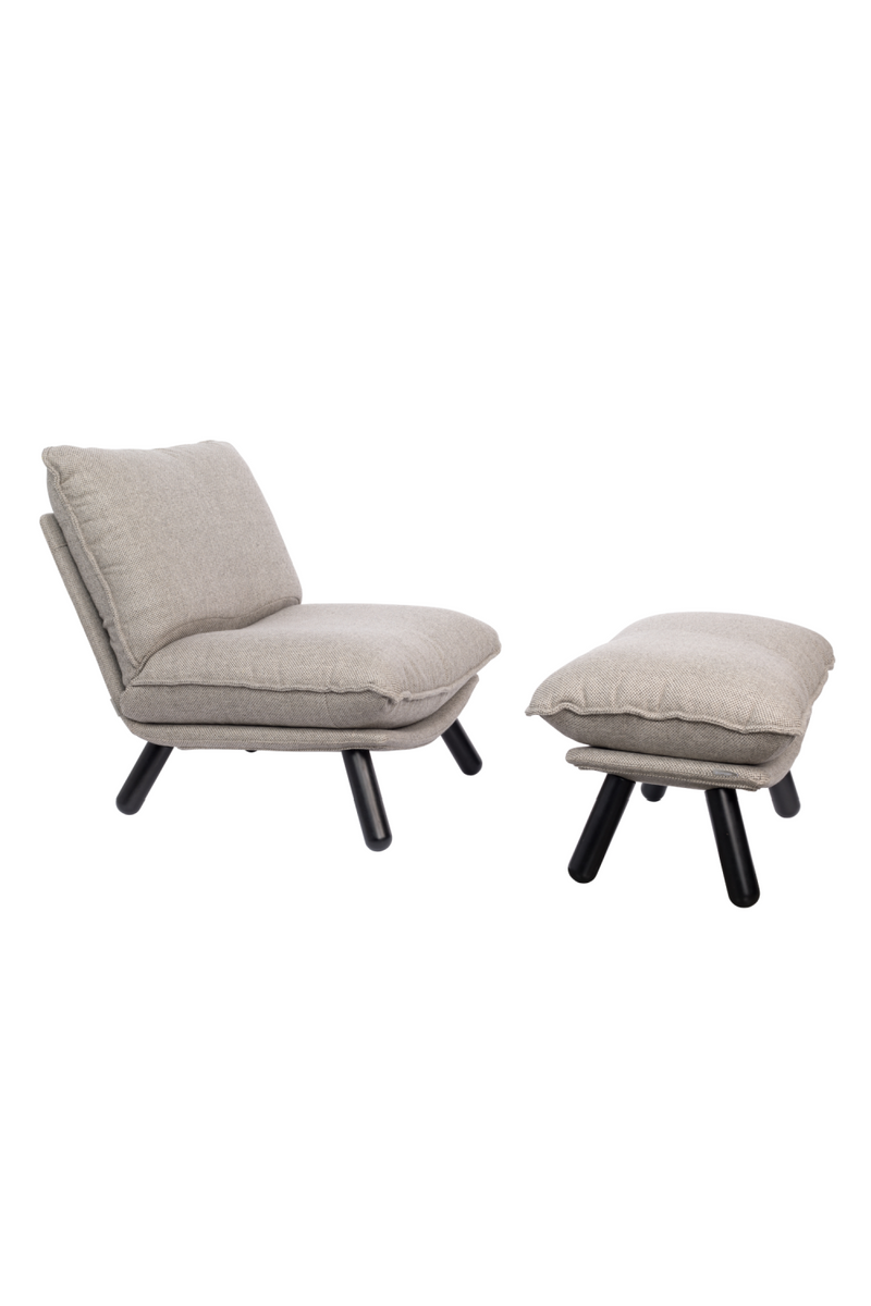 Upholstered Lounge Chair And Ottoman Set | Zuiver Lazy Sack | Dutchfurniture.com