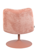 Upholstered Pedestal Lounge Chair | Zuiver Bubba | DutchFurniture.com