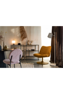 Upholstered Pedestal Lounge Chair | Zuiver Bubba | DutchFurniture.com