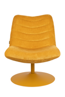 Upholstered Pedestal Lounge Chair | Zuiver Bubba | DutchFurniture.com