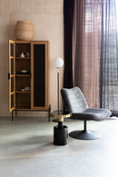 Upholstered Pedestal Lounge Chair | Zuiver Bubba | DutchFurniture.com