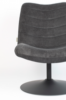 Upholstered Pedestal Lounge Chair | Zuiver Bubba | DutchFurniture.com