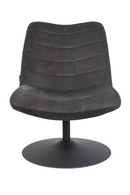 Upholstered Pedestal Lounge Chair | Zuiver Bubba | DutchFurniture.com