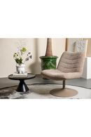 Upholstered Pedestal Lounge Chair | Zuiver Bubba | DutchFurniture.com