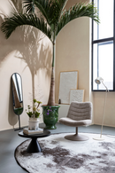 Upholstered Pedestal Lounge Chair | Zuiver Bubba | DutchFurniture.com