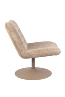 Upholstered Pedestal Lounge Chair | Zuiver Bubba | DutchFurniture.com