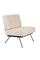 Beige Minimalist Lounge Chair | Zuiver Bowie | Dutchfurniture.com