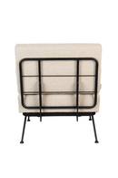 Beige Minimalist Lounge Chair | Zuiver Bowie | Dutchfurniture.com