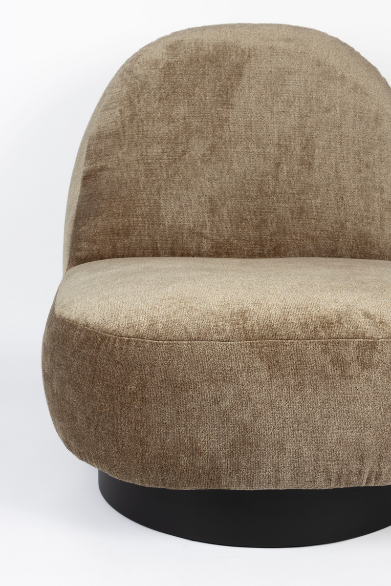 Round Modern Lounge Chair | Zuiver Eden | Dutchfurniture.com